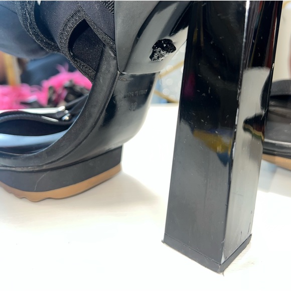 Versace Black Platforms - Picture 3 of 5
